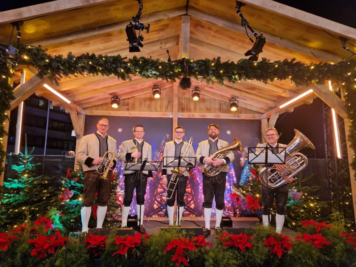 von links: Stefan Klingler, David Klingler, Marcel Thurner, Peter Obrist, Florian Trenkwalder