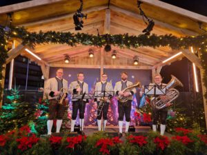 von links: Stefan Klingler, David Klingler, Marcel Thurner, Peter Obrist, Florian Trenkwalder