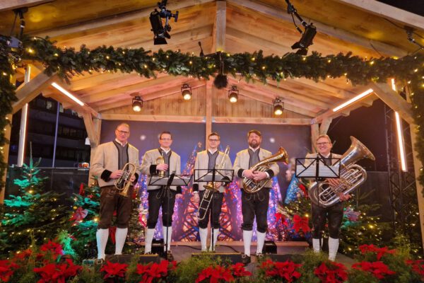 von links: Stefan Klingler, David Klingler, Marcel Thurner, Peter Obrist, Florian Trenkwalder