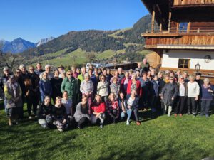 TeilnehmerInnen Singwochenende Alpbach 2025