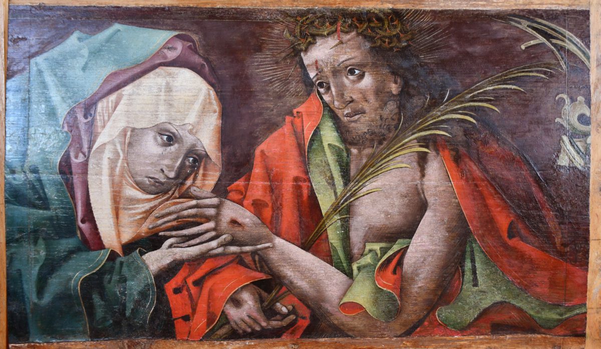 Predella aus der Pfarrkirche Oberau