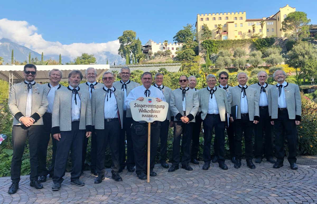 Tag der Chöre in den Schlossgärten von Trauttmansdorff